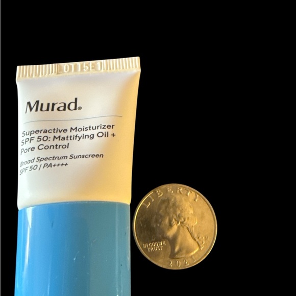(3) Murad Superactive Moisturizer SPF 50 Mattifying Oil Pore Control 0.33oz/10mL - Picture 3 of 8
